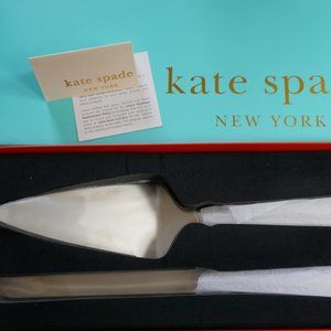 Kate Spade Darling Point Wedding Knife Server Set